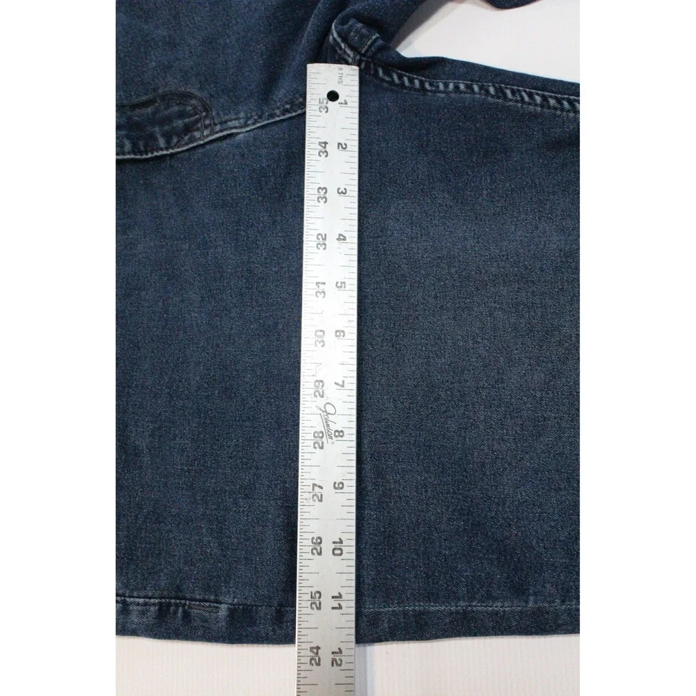 The Perfect Jean NYC Mens Slim Fit Denim Shorts Dark Wash Blue Size 38 Jorts